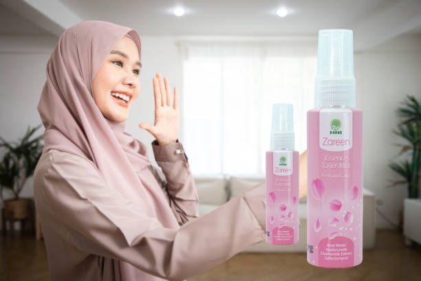 Zareen Essence Toner Mist Rahasia Kulit Segar dan Bersinar